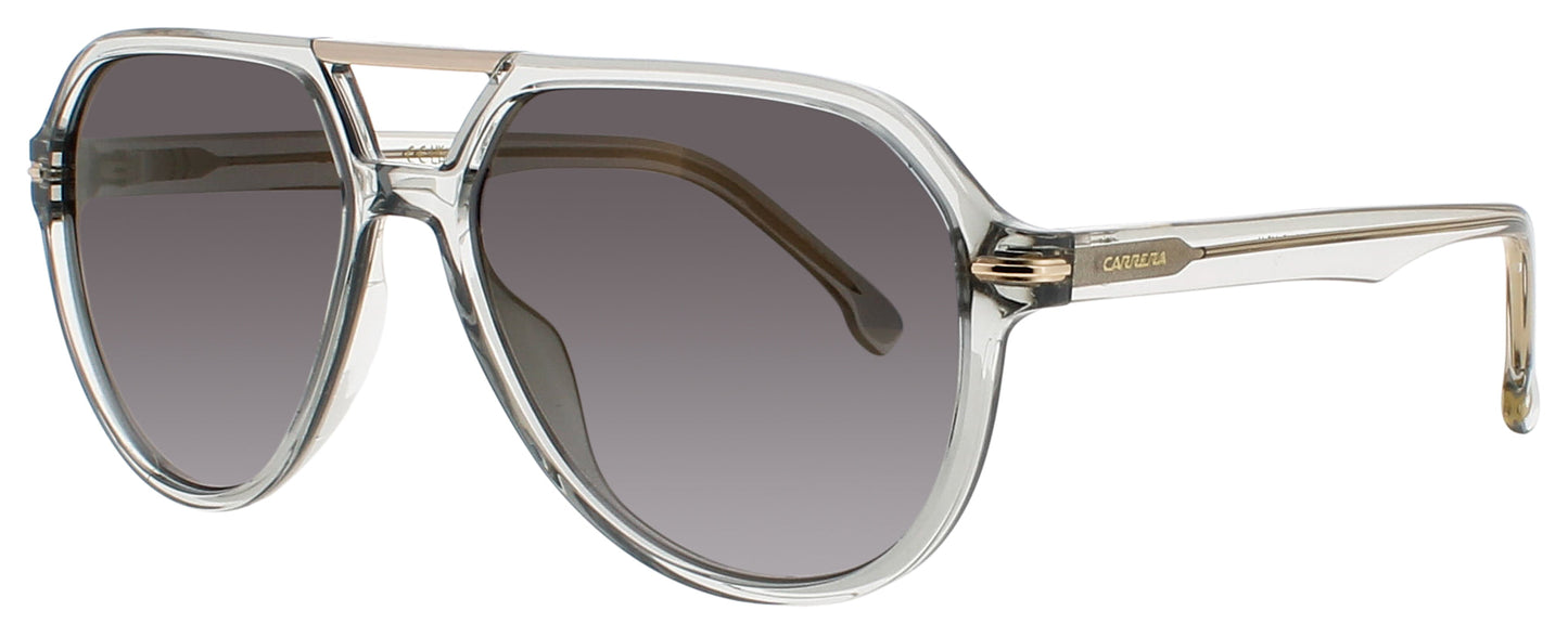 CARRERA 315/S Frame TRANSPARENT GREY Lens GRADIENT GREY GOLD MIRROR