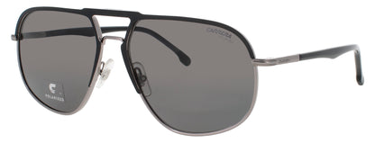 CARRERA 318/S Frame MATTE BLACK DARK RUTHENIUM Lens GREY POLARIZED