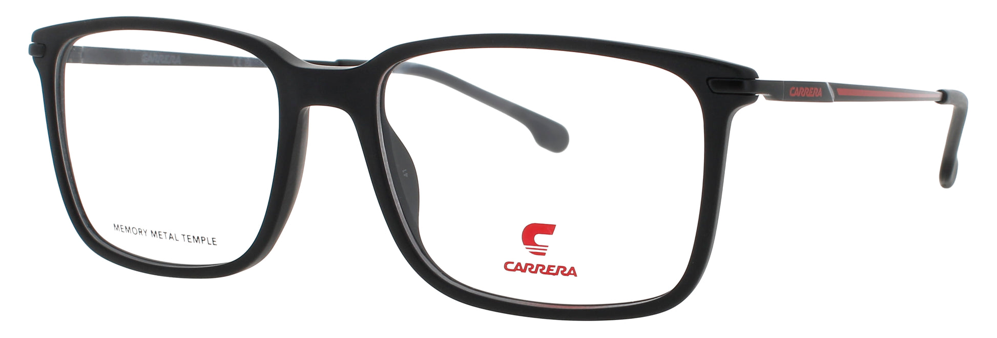 CARRERA 8897 Frame MATTE BLACK / RED Lens DEMO