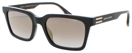 MARC JACOBS MARC 719/S Frame BLACK Lens GREY GRADIENT GOLD SHADED