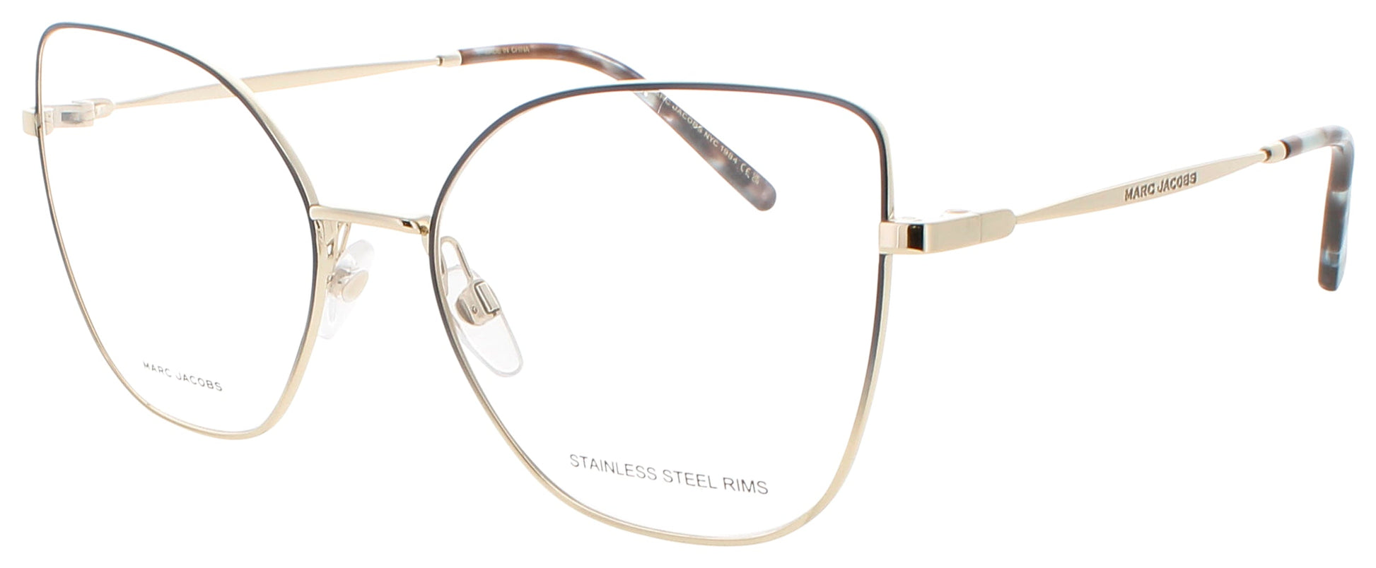 MARC JACOBS MARC 704 Frame MATTE BLUE GOLD Lens DEMO