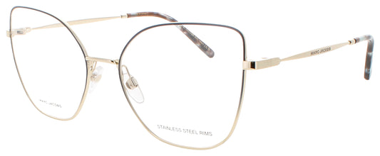 MARC JACOBS MARC 704 Frame MATTE BLUE GOLD Lens DEMO