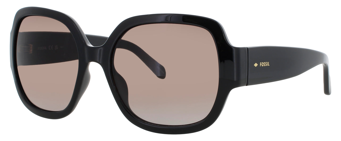 FOSSIL FOS 3151/G/S Frame BLACK Lens GRADIENT BROWN