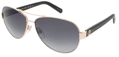 MARC JACOBS MARC 699/S Frame GOLD BLACK Lens DARK GREY GRADIENT