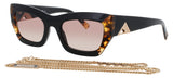 MISSONI MIS 0151/S Frame BLACK HAVANA Lens BROWN GRADIENT