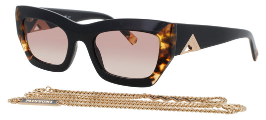 MISSONI MIS 0151/S Frame BLACK HAVANA Lens BROWN GRADIENT