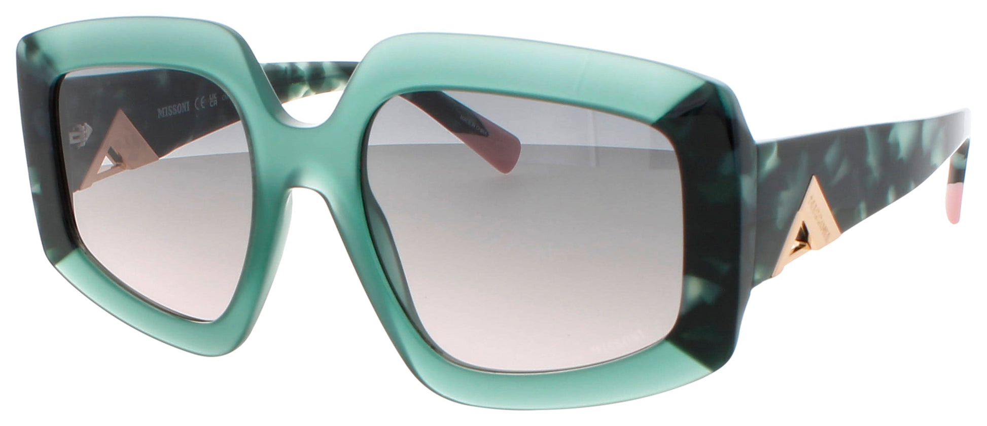 MISSONI MIS 0152/S Frame GREEN PINK HAVANA Lens GREEN PINK