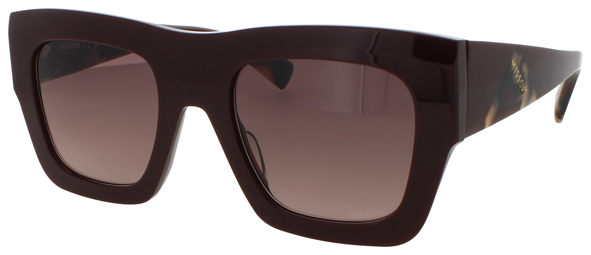 MISSONI MIS 0153/S Frame BURGUNDY Lens PINK SHADED