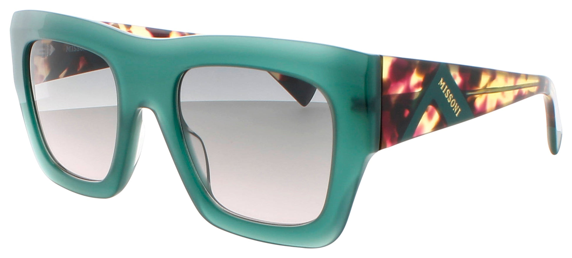 MISSONI MIS 0153/S Frame GREEN HAVANA Lens GREEN PINK