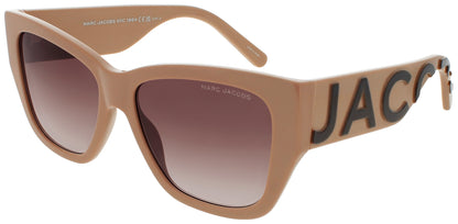 MARC JACOBS MARC 695/S Frame NUDE BROWN Lens BROWN GRADIENT