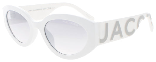 MARC JACOBS MARC 694/G/S Frame WHITE GREY Lens GREY MIRRORSHADE SILVER