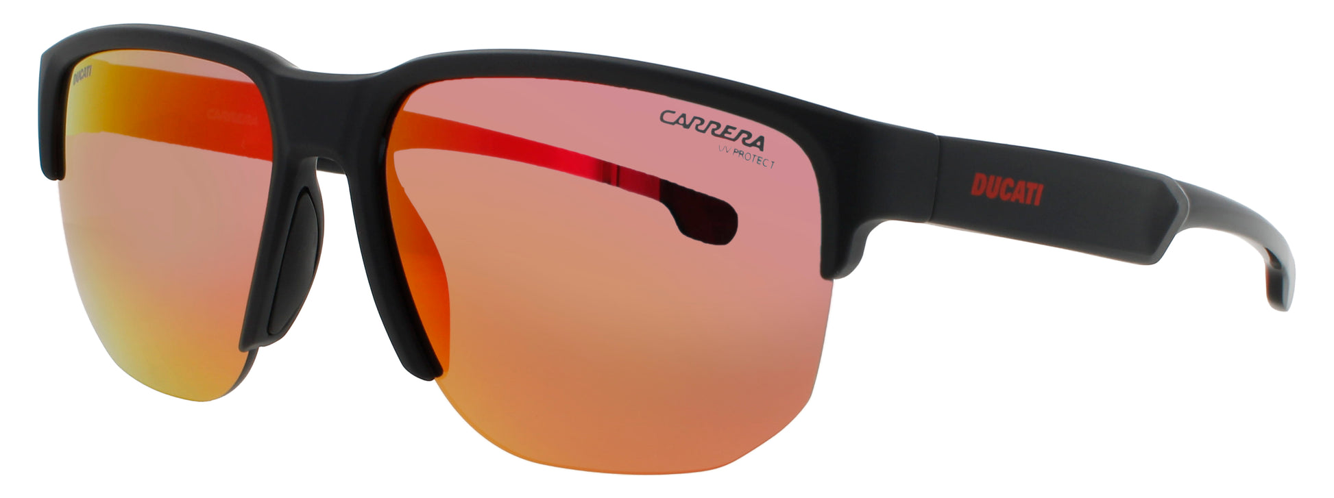 CARRERA CARDUC-028/S Frame BLACK / RED Lens RED MIRROR