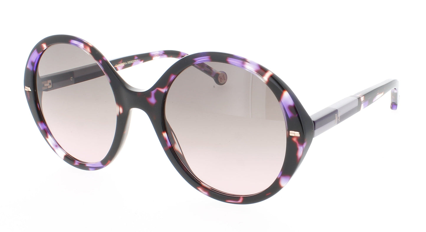 CAROLINA HERRERA HER 0177/S Frame VIOLET TORTOISE Lens BROWN GRADIENT