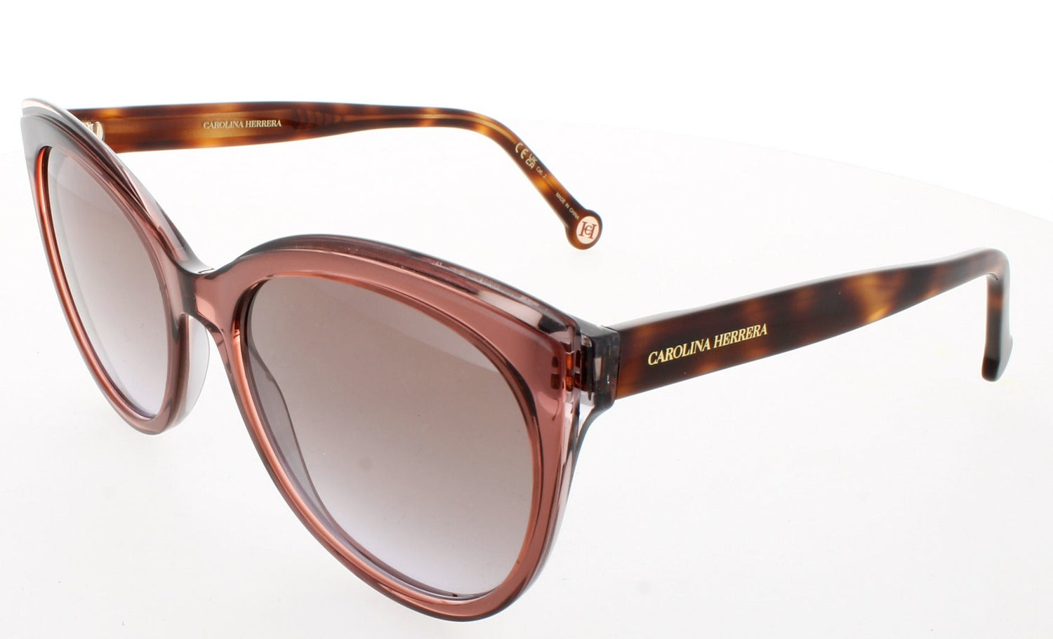 CAROLINA HERRERA HER 0175/S Frame BROWN GREY Lens BROWN VIOLET SHADED