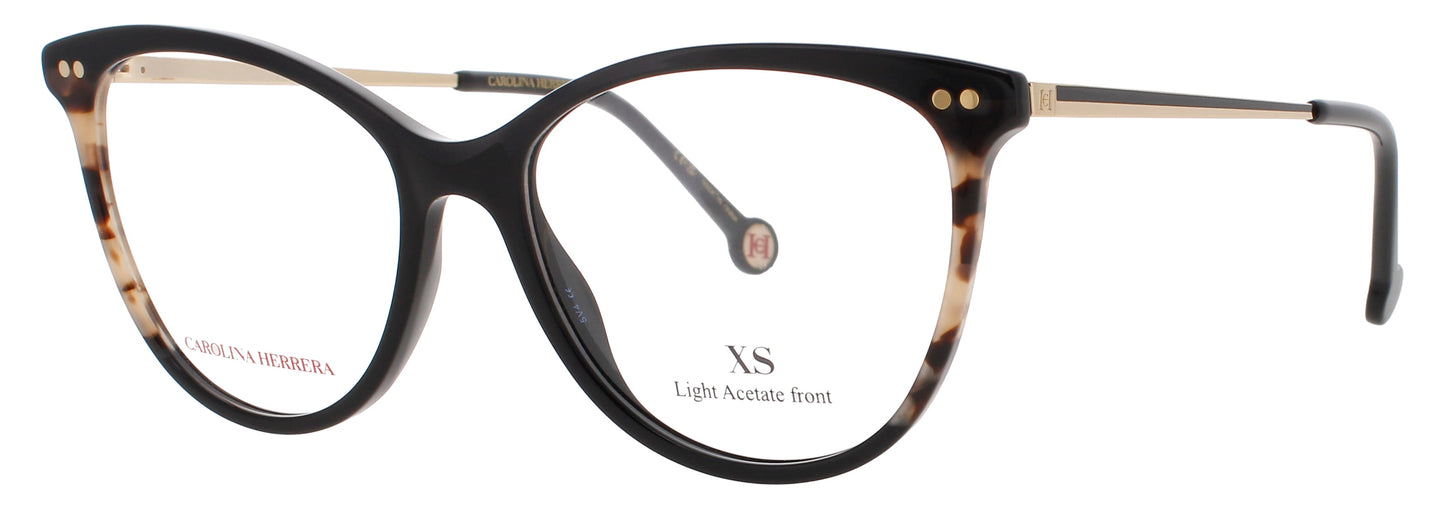 CAROLINA HERRERA HER 0210 Frame BLACK/HAVANA Lens DEMO