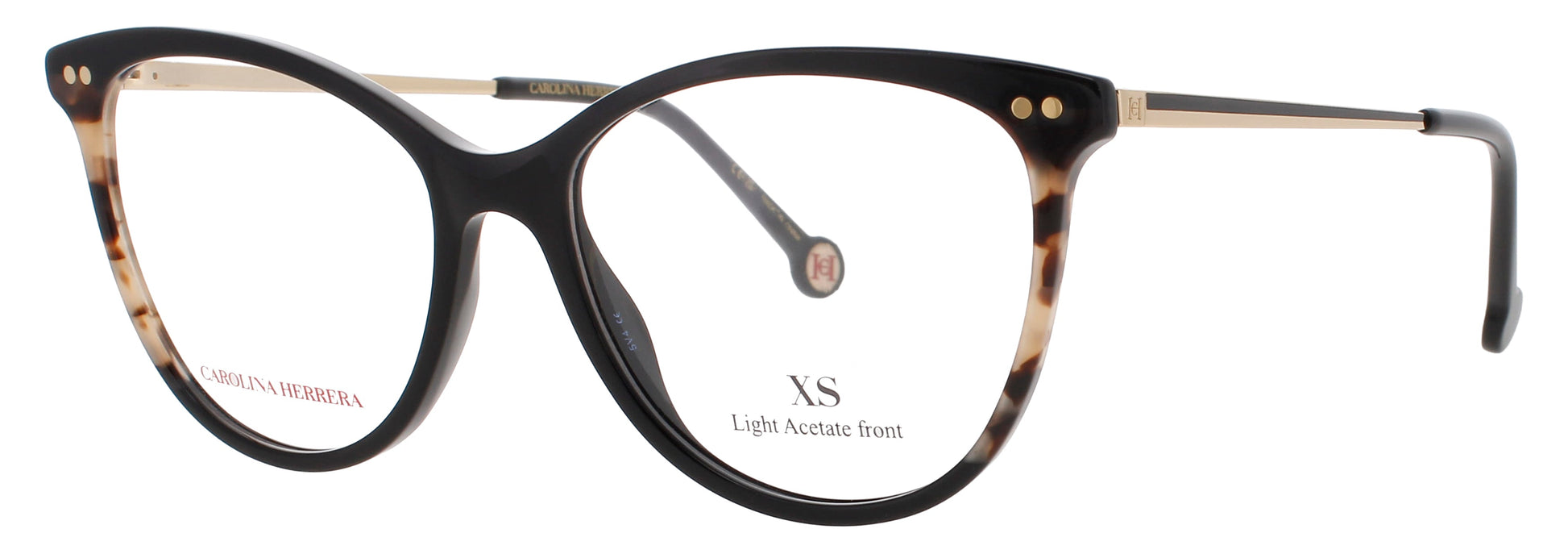CAROLINA HERRERA HER 0210 Frame BLACK/HAVANA Lens DEMO