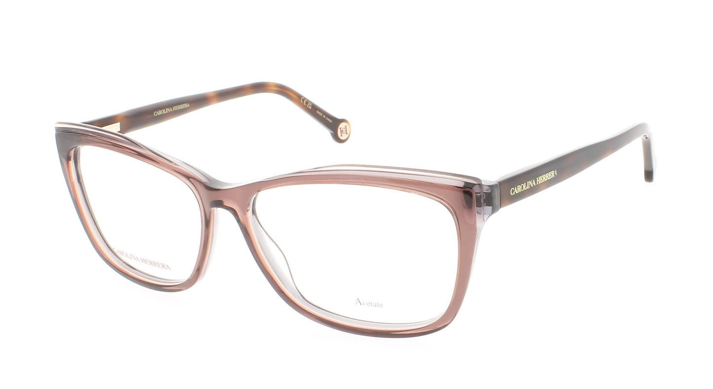 CAROLINA HERRERA HER 0208 Frame BROWN GREY Lens DEMO