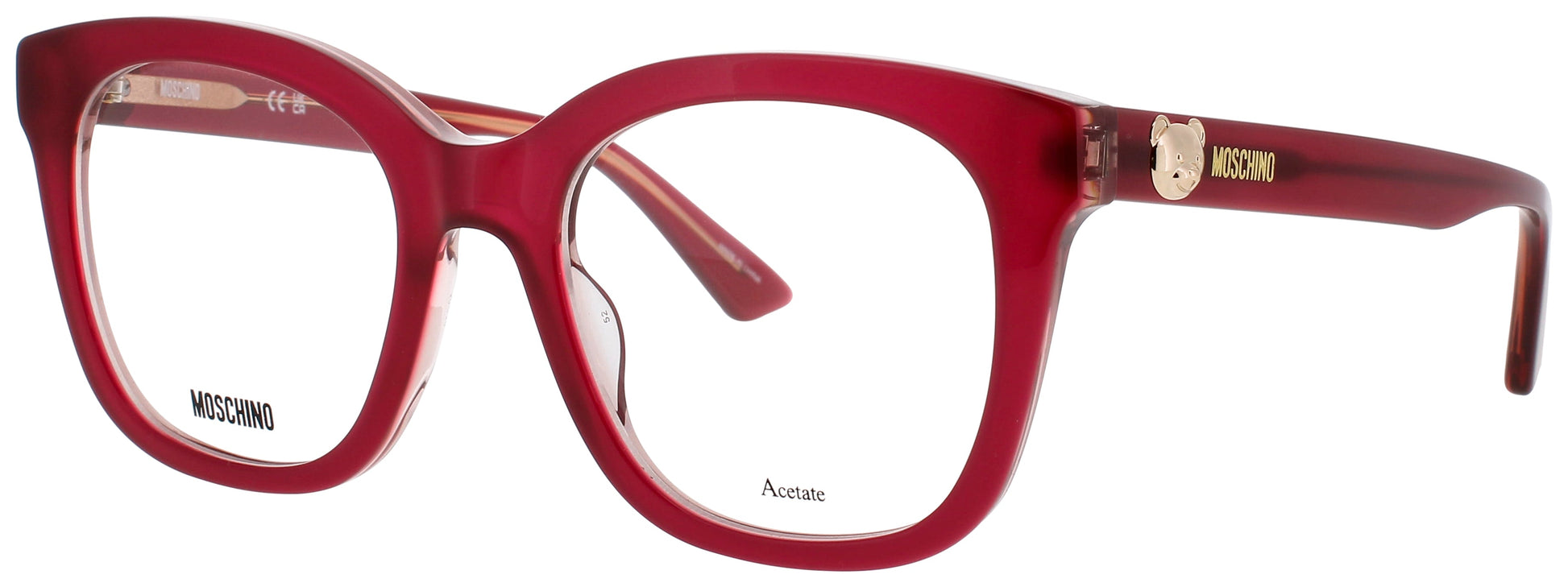 MOSCHINO MOS630 Frame BURGUNDY Lens DEMO