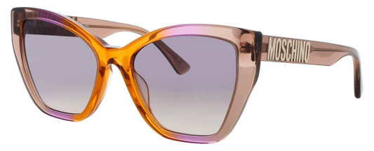 MOSCHINO MOS155/S Frame BROWN ORANGE Lens GRADIENT GREY TO PINK
