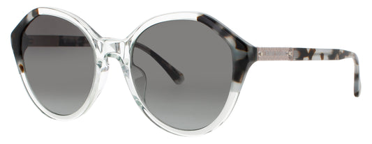 KATE SPADE JEZEBEL/G/S Frame BLUE Lens DARK GREY FLASH
