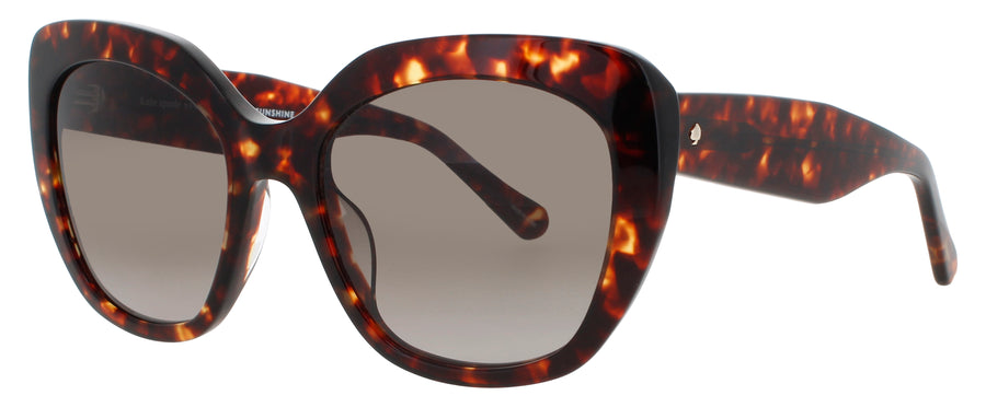 KATE SPADE WINSLET/G/S Frame HAVANA Lens BROWN FLASH