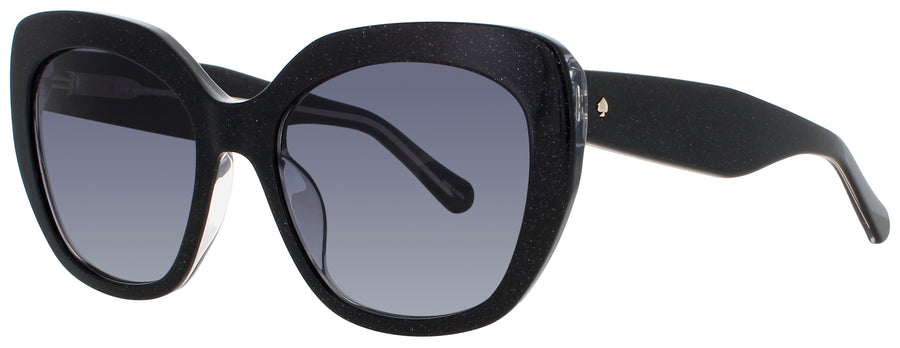 KATE SPADE WINSLET/G/S Frame BLACK Lens GREY GRADIENT