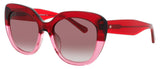 KATE SPADE WINSLET/G/S Frame RED / PINK Lens BURGUNDY GRADIENT