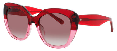 KATE SPADE WINSLET/G/S Frame RED / PINK Lens BURGUNDY GRADIENT