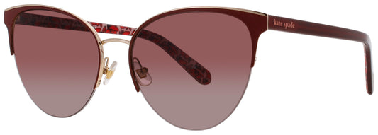 KATE SPADE IZARA/G/S Frame RED Lens PINK
