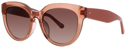 KATE SPADE BREA/F/S Frame PINK BROWN Lens BROWN GRADIENT