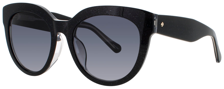 KATE SPADE BREA/F/S Frame BLACK Lens GREY GRADIENT