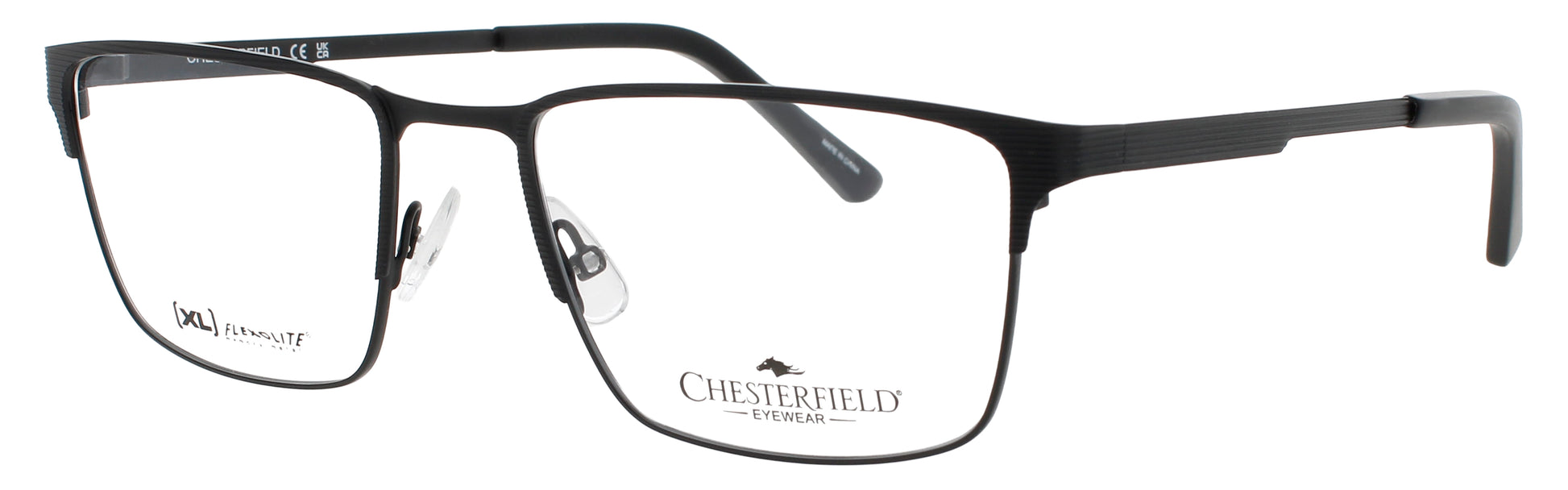 CHESTERFIELD CH-112XL Frame MATTE BLACK Lens DEMO