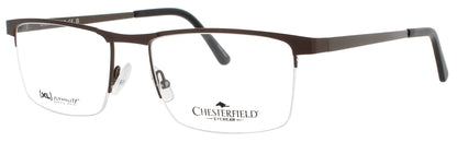 CHESTERFIELD CH-113XL Frame MATTE BLACK / WHITE Lens DEMO