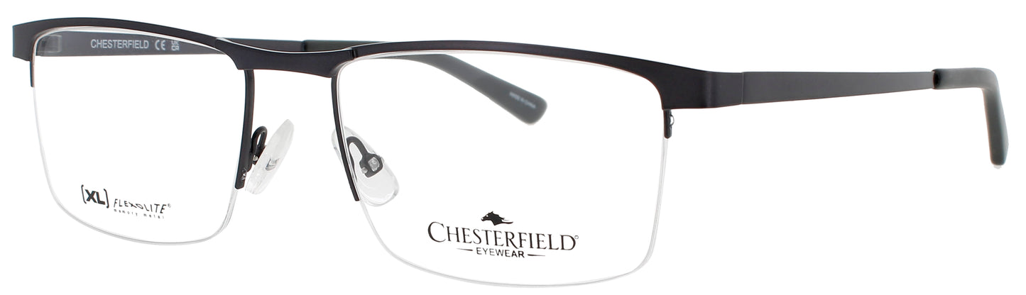 CHESTERFIELD CH-113XL Frame MATTE GREY Lens DEMO