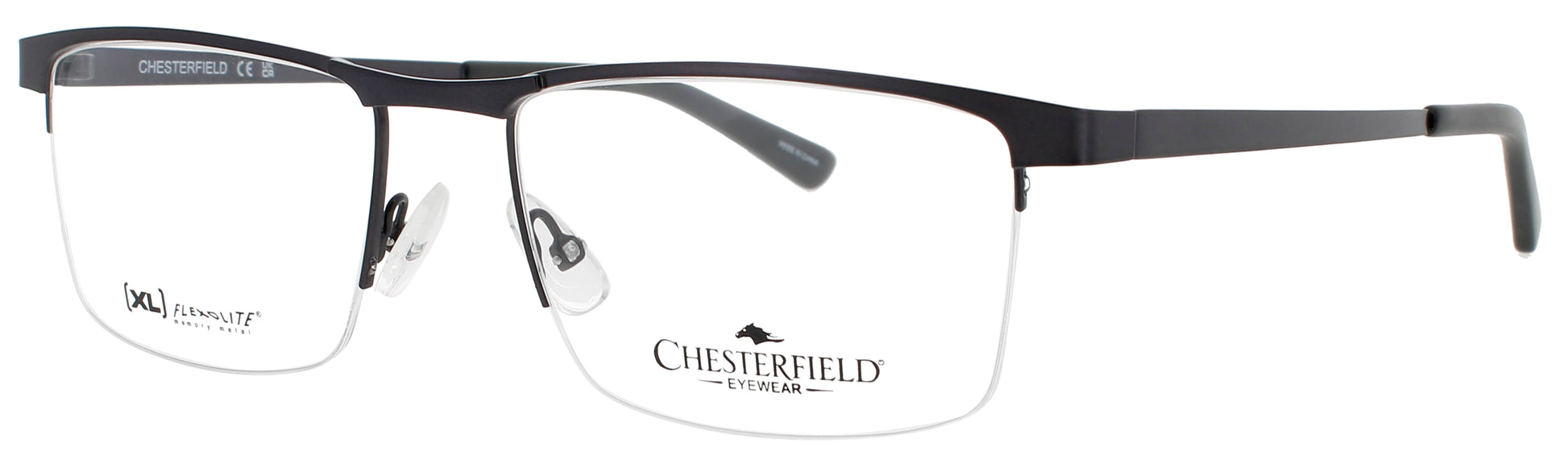CHESTERFIELD CH-113XL Frame MATTE GREY Lens DEMO