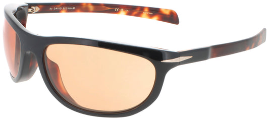 DAVID BECKHAM DB 7117/S Frame BLACK HAVANA Lens ORANGE