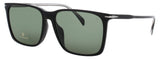 DAVID BECKHAM DB-1145/G/S Frame BLACK Lens GREEN POLARIZED