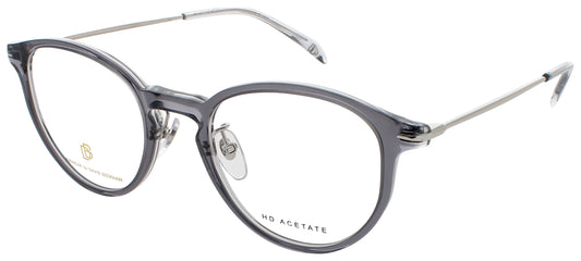 DAVID BECKHAM DB 1149/G Frame GREY SILVER Lens DEMO