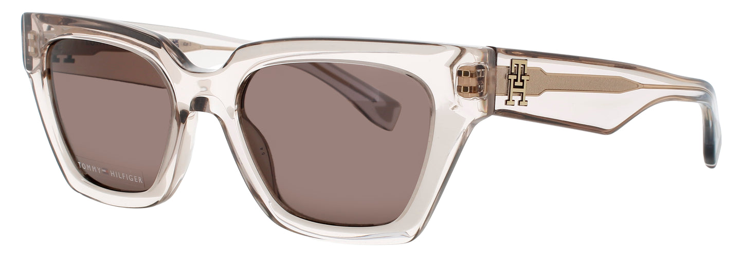 TOMMY HILFIGER TH-2101/S Frame NUDE Lens BROWN