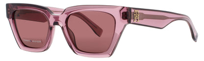 TOMMY HILFIGER TH 2101/S Frame MAUVE Lens PINK