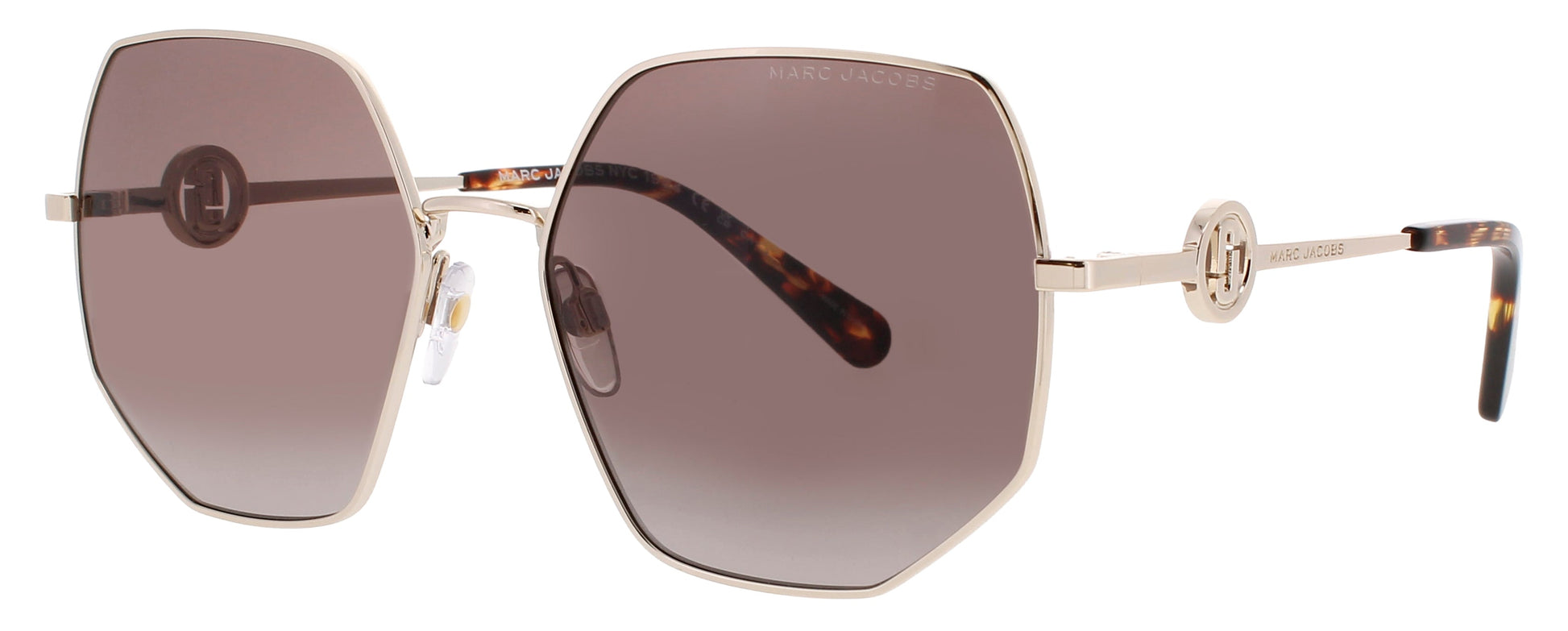 MARC JACOBS MARC-730/S Frame GOLD / HAVANA Lens BROWN