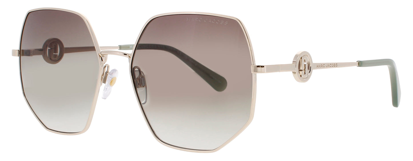 MARC JACOBS MARC-730/S Frame GOLD / GREEN Lens GREEN