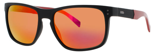 LEVI'S LV-5058/S Frame MATTE BLACK / RED Lens RED MIRROR