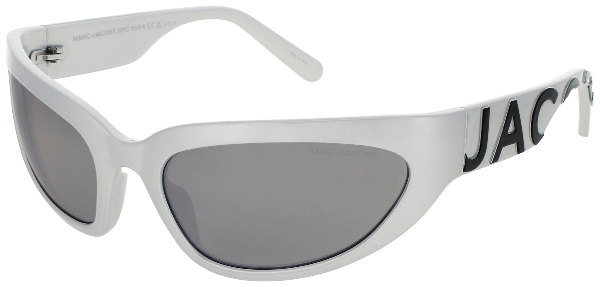 MARC JACOBS MARC 738/S Frame SILVER BLACK Lens SILVER FLASH MIRRORED