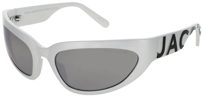 MARC JACOBS MARC 738/S Frame SILVER BLACK Lens SILVER FLASH MIRRORED