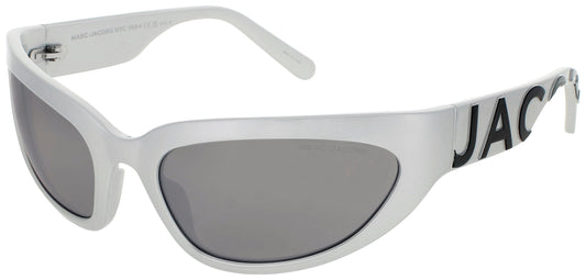 MARC JACOBS MARC 738/S Frame SILVER BLACK Lens SILVER FLASH MIRRORED