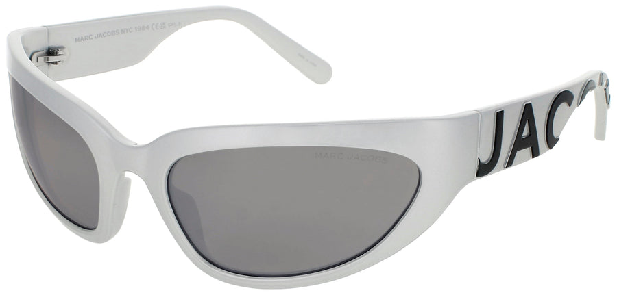 MARC JACOBS MARC 738/S Frame SILVER BLACK Lens SILVER FLASH MIRRORED