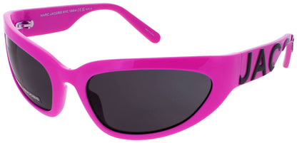 MARC JACOBS MARC 738/S Frame FUCHSIA BLACK Lens GREY