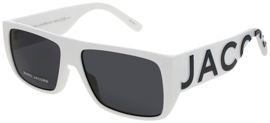 MARC JACOBS MARC-LOGO 096/S Frame WHITE BLACK Lens GREY