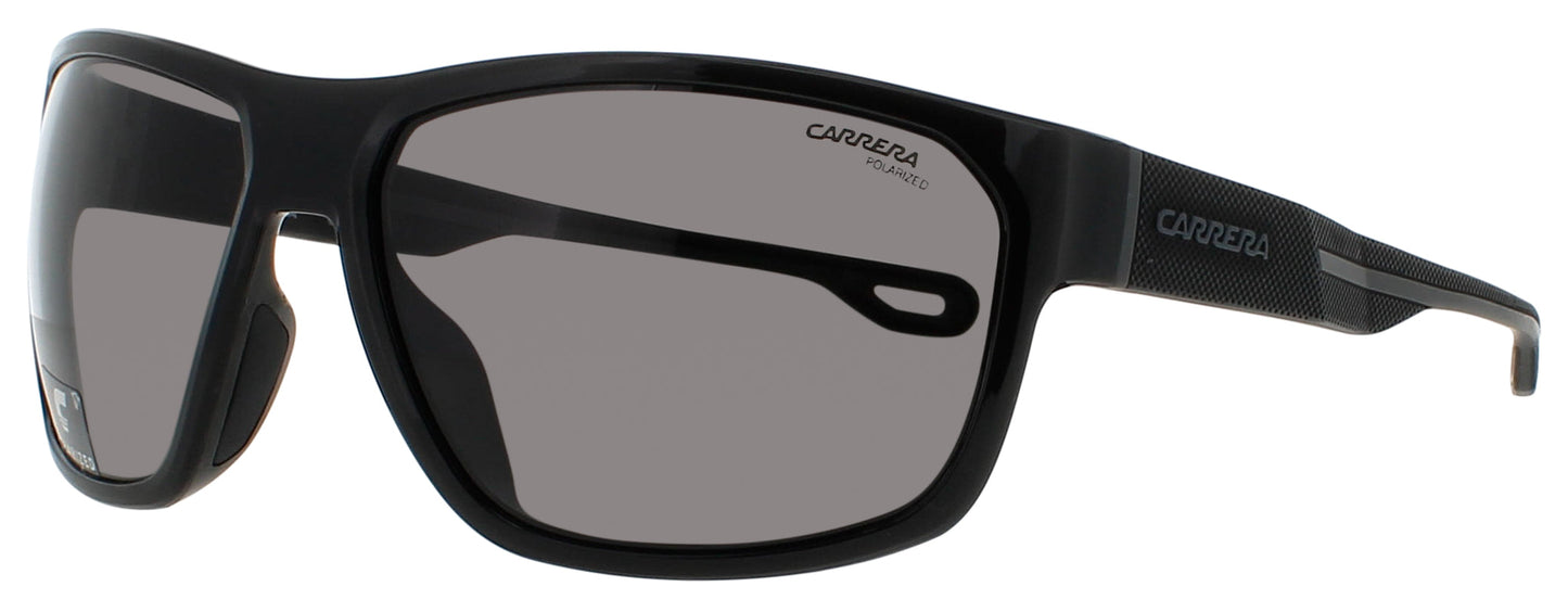 CARRERA 4018/S Frame SHINY BLACK Lens GREY LIGHT MIRROR (POLARIZED)
